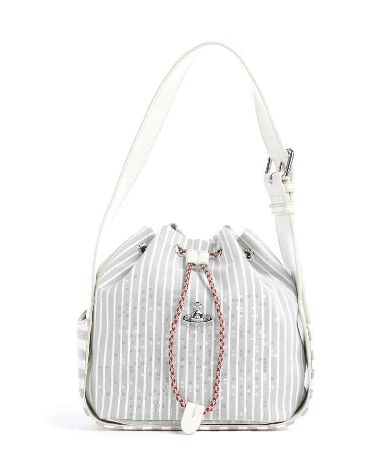 Vivienne Westwood Stacey Classic Oxford Shirt Bucket bolso de mano multi