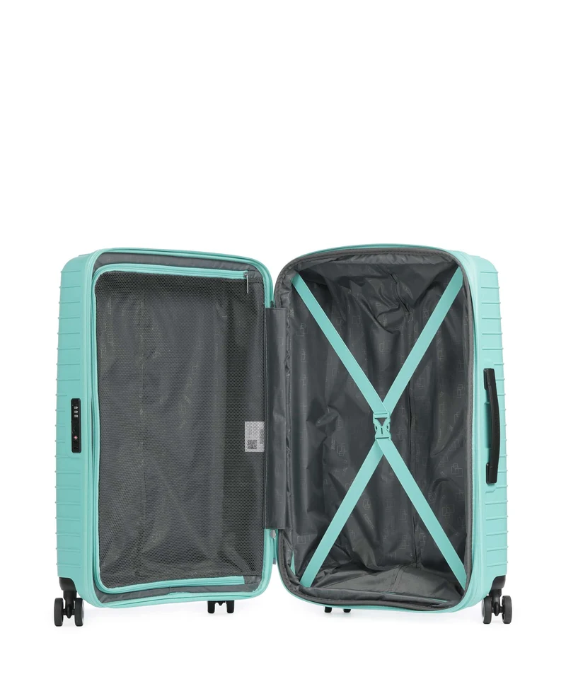 American Tourister Roadrush Juego de maletas (4 ruedas) aqua turquoise