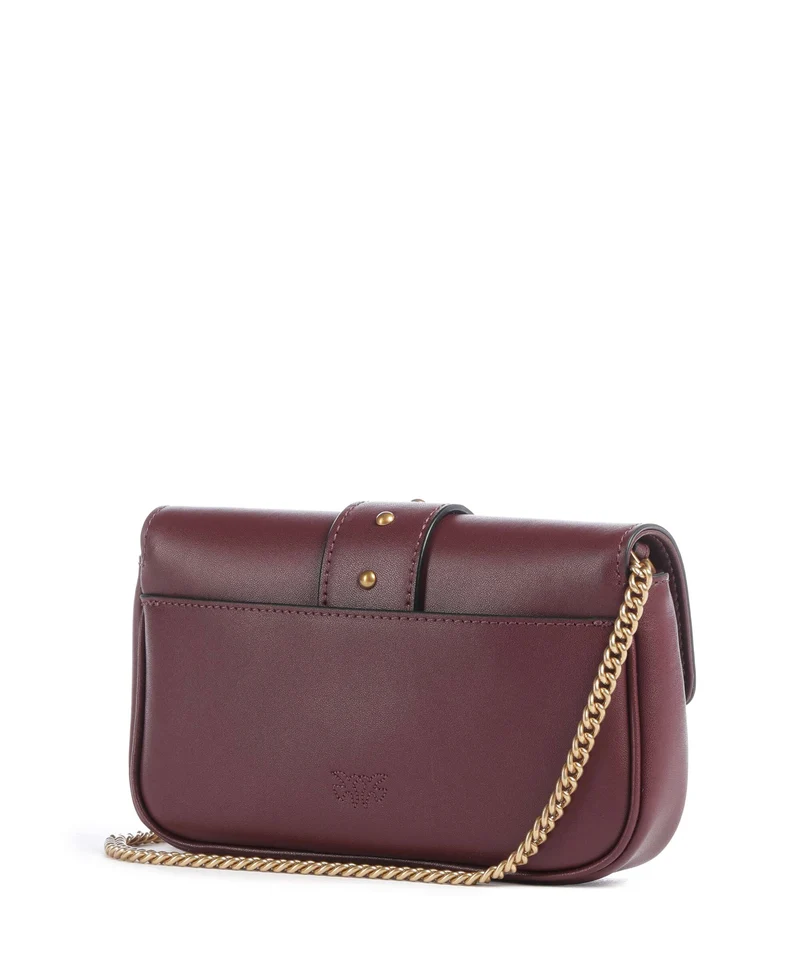 Pinko Love One Pocket New Buckle Bandolera ribes intenso/antique gold