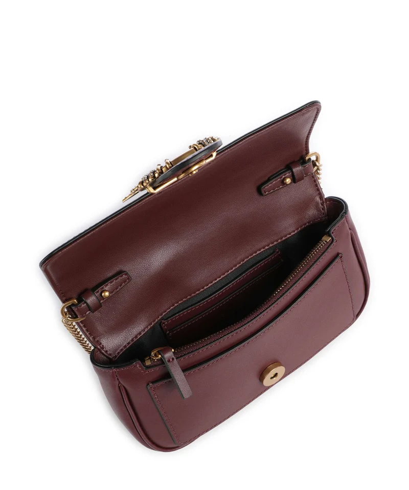 Pinko Love One Pocket New Buckle Bandolera ribes intenso/antique gold