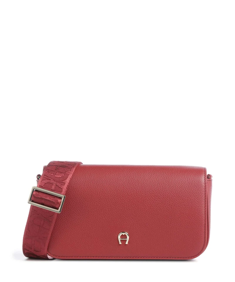 Aigner Zita S Bandolera burnt red