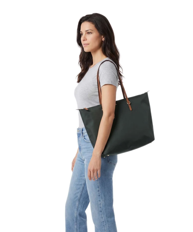 Lauren Ralph Lauren Keaton 31 Bolsa shopping season green/lauren tan