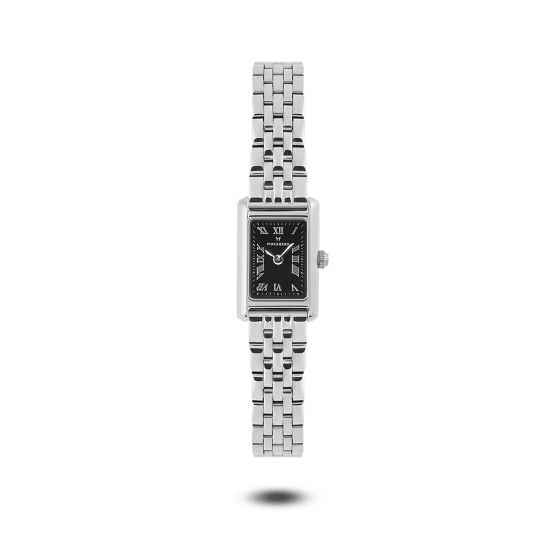 Mockberg Timeless Petite Steel Noir Women's Watch MB1774