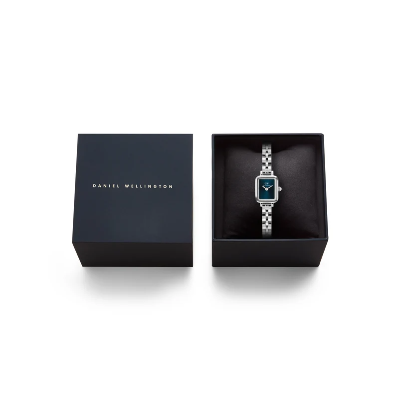 Daniel Wellington Petite & Quadro Mini Arch Blue Arctic Women's Watch DW00100846