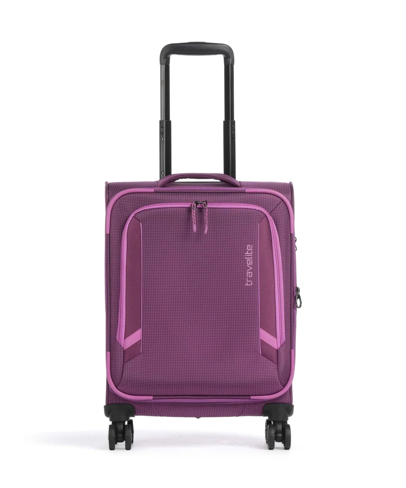 Travelite Corsiica Maleta con 4 ruedas pink