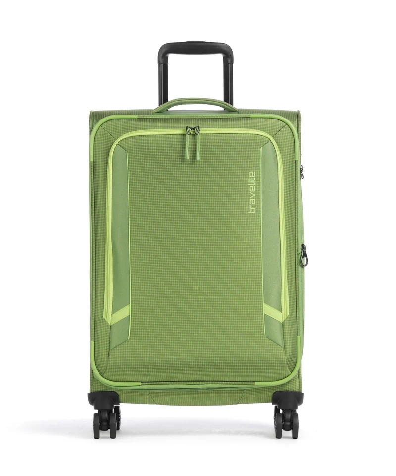 Travelite Corsiica Maleta con 4 ruedas fresh green