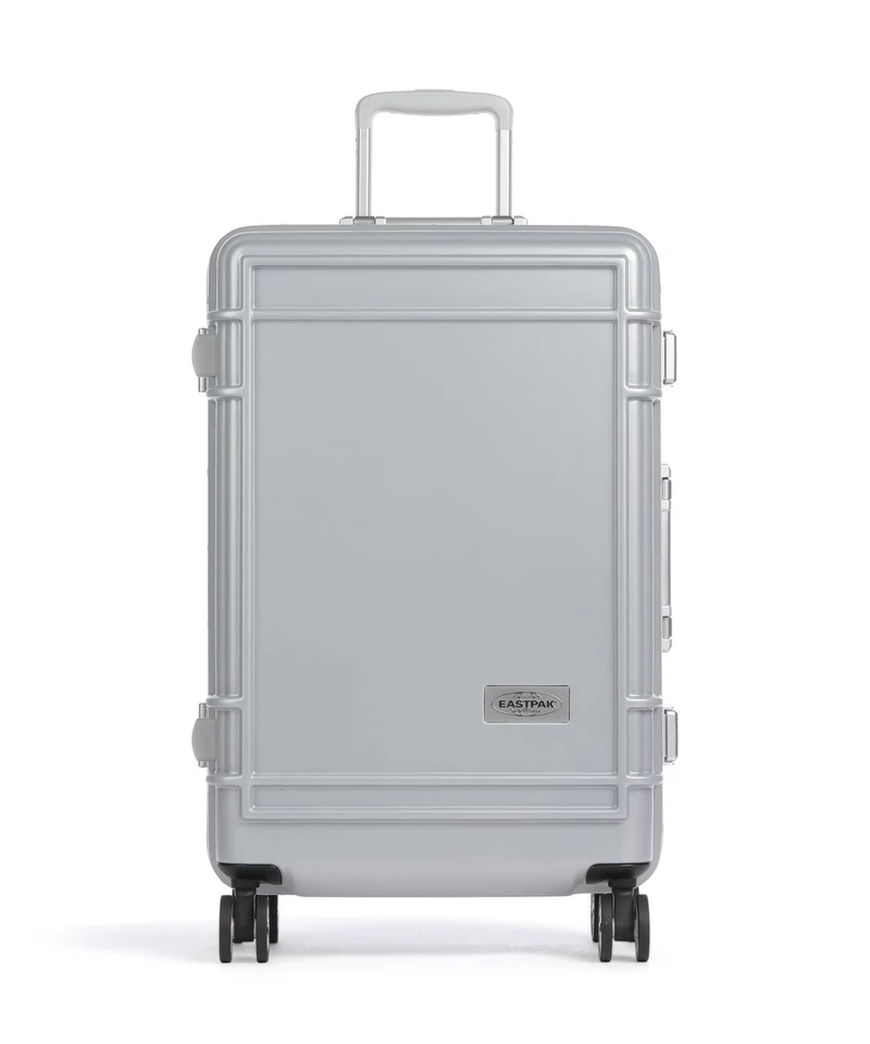 Eastpak Resist'R Case Maleta con 4 ruedas metal silver