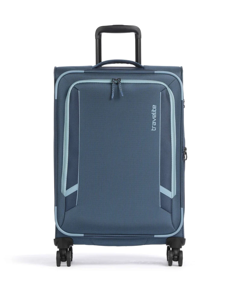 Travelite Corsiica Maleta con 4 ruedas blue