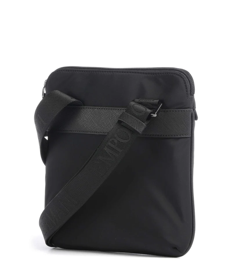 Emporio Armani Nylon Recycled Bandolera black beauty