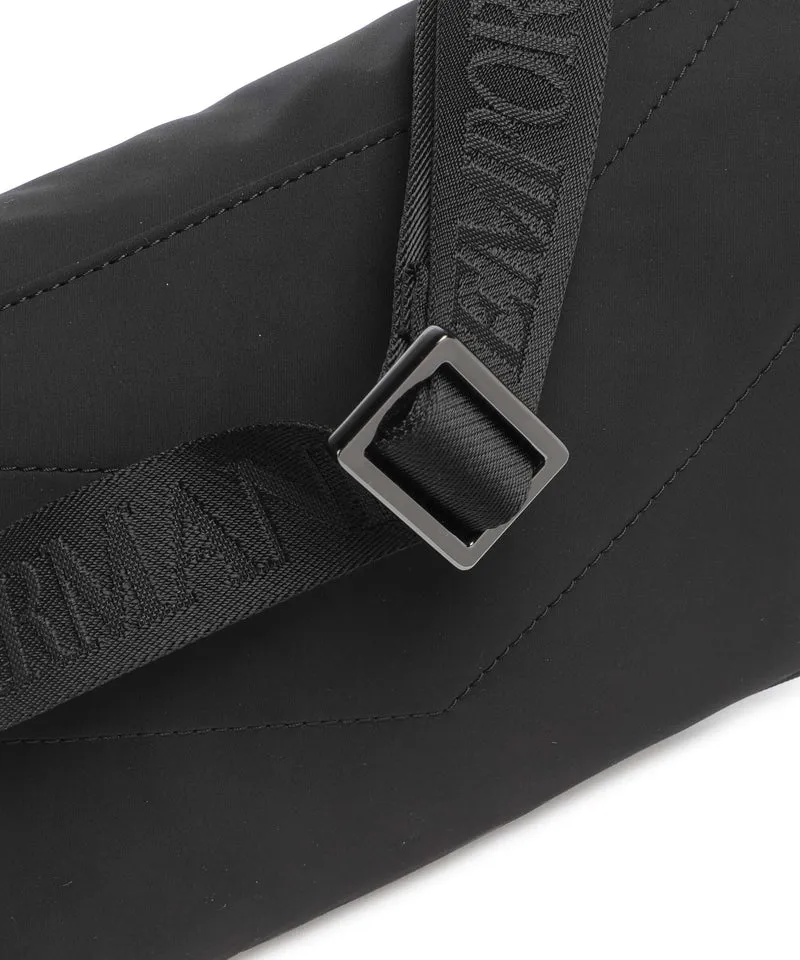 Emporio Armani Nylon Recycled Riñonera black beauty