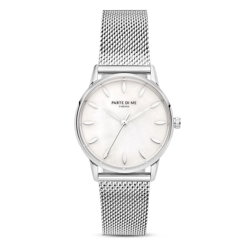 Parte Di Me Orologio rond dames horloge zilverkleurig PDM09049