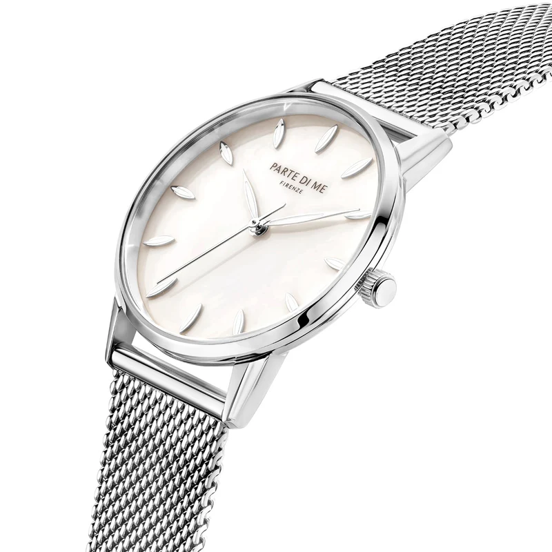 Parte Di Me Orologio rond dames horloge zilverkleurig PDM09049