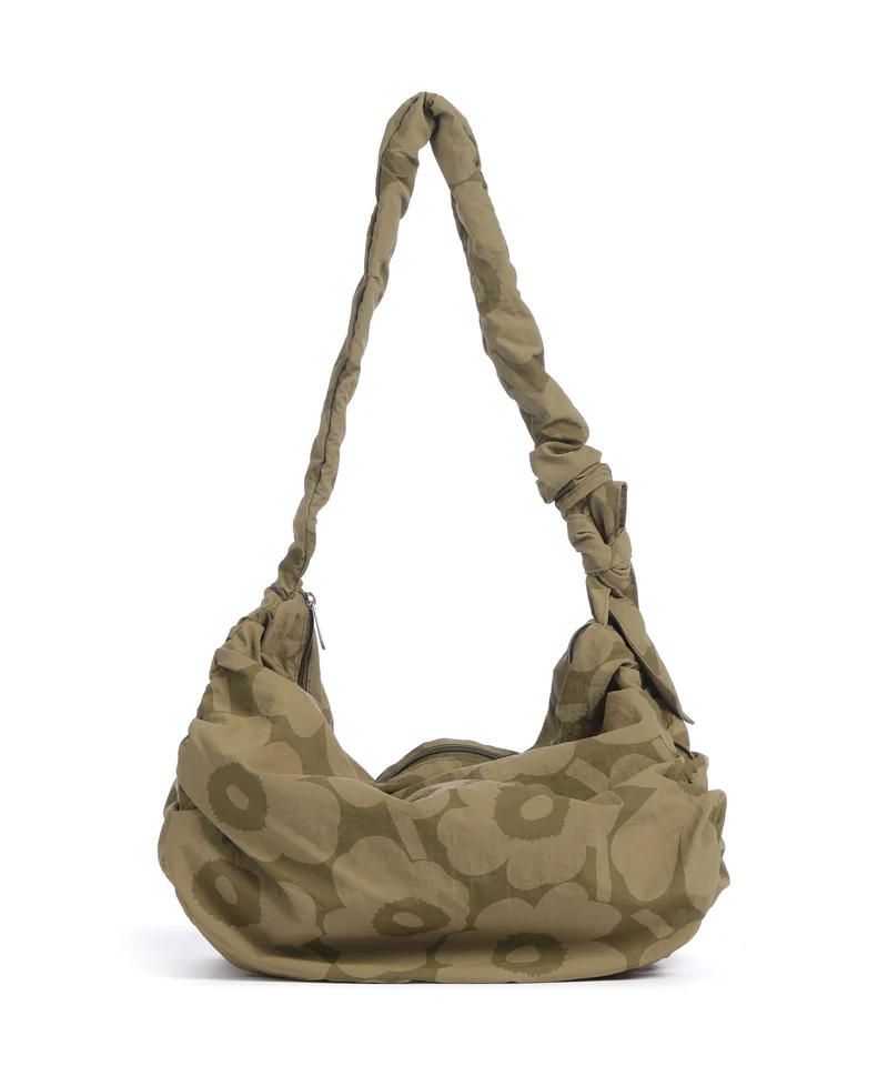 Marimekko Utu L Unikko Bolso de hobo olive green/khaki green