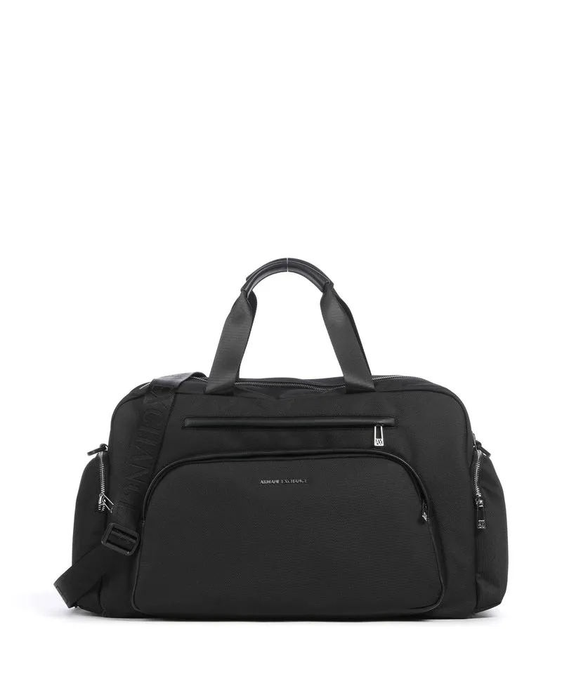Armani Exchange Singapore Bolsa de fin de semana black
