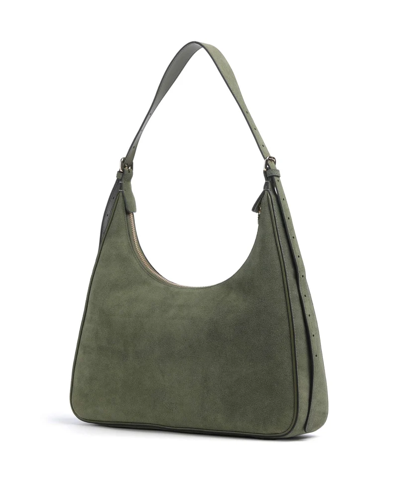 Pinko Miss Pinko Classic Bolso de hobo oliva capulet/gold mordore