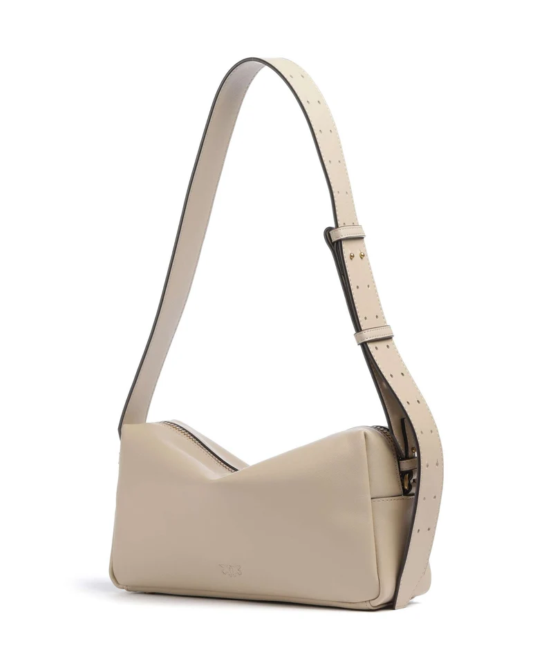 Pinko Bolso de hombro beige/grigio fumo/antique gold