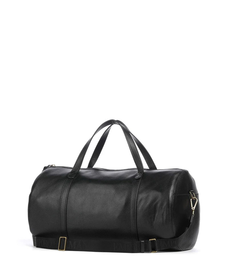 Emporio Armani Capsule Icon Bolsa de fin de semana black beauty