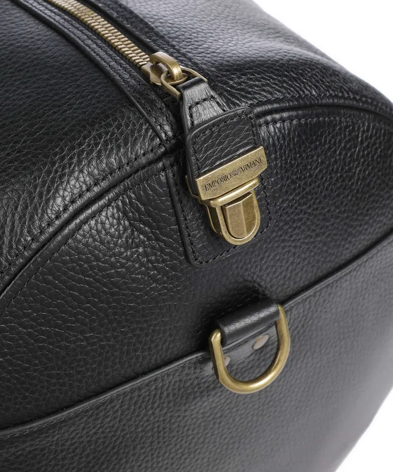 Emporio Armani Capsule Icon Bolsa de fin de semana black beauty