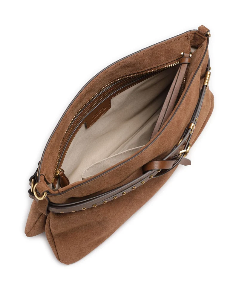 Pinko Belt Classic Bolso de hombro marrone/leone/antique gold