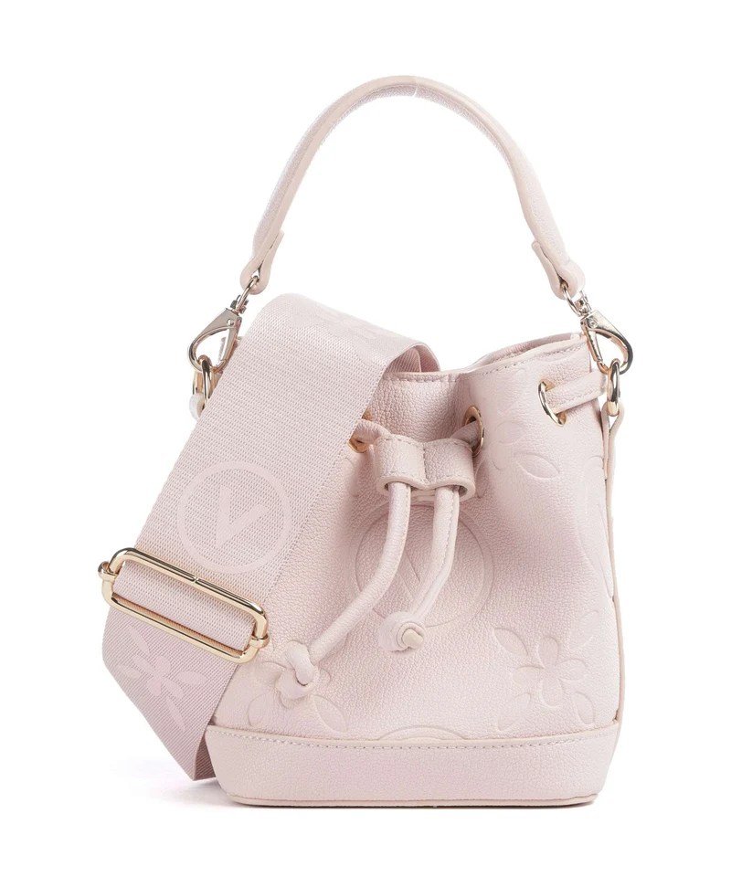 Valentino Bags Samba Re Bucket bolso de mano cipria