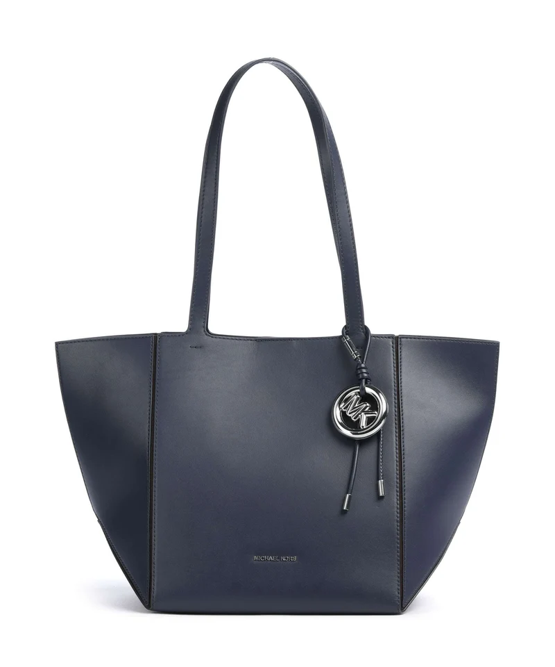 Michael Kors Jordi Medium Bolsa shopping dress blues