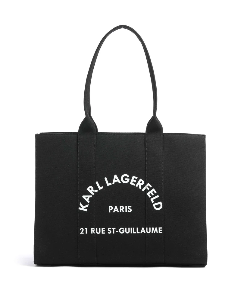 Karl Lagerfeld K/Rue St Guillaume Bolsa shopping black