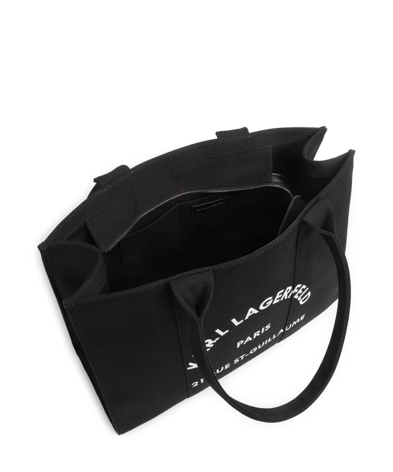 Karl Lagerfeld K/Rue St Guillaume Bolsa shopping black