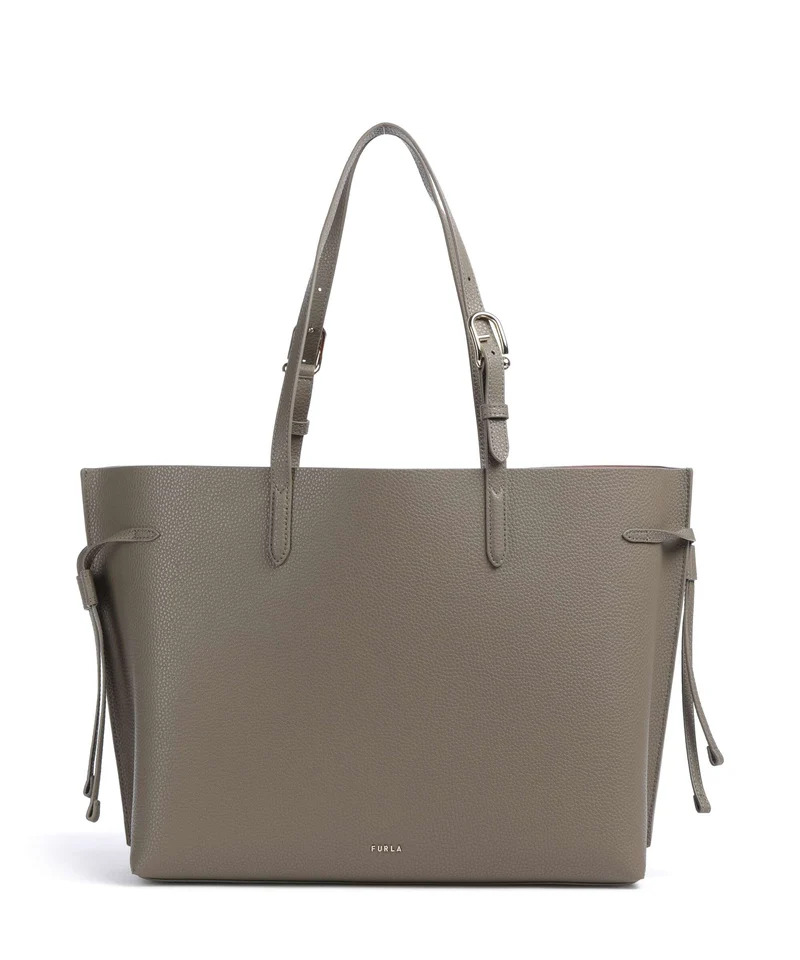 Furla Ava L Bolsa shopping muddy gray/rosewood