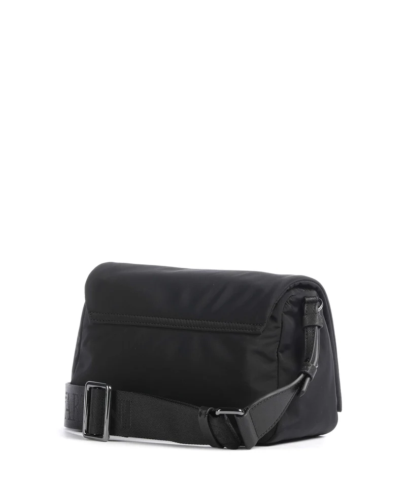 Emporio Armani Nylon Recycled Bandolera black beauty