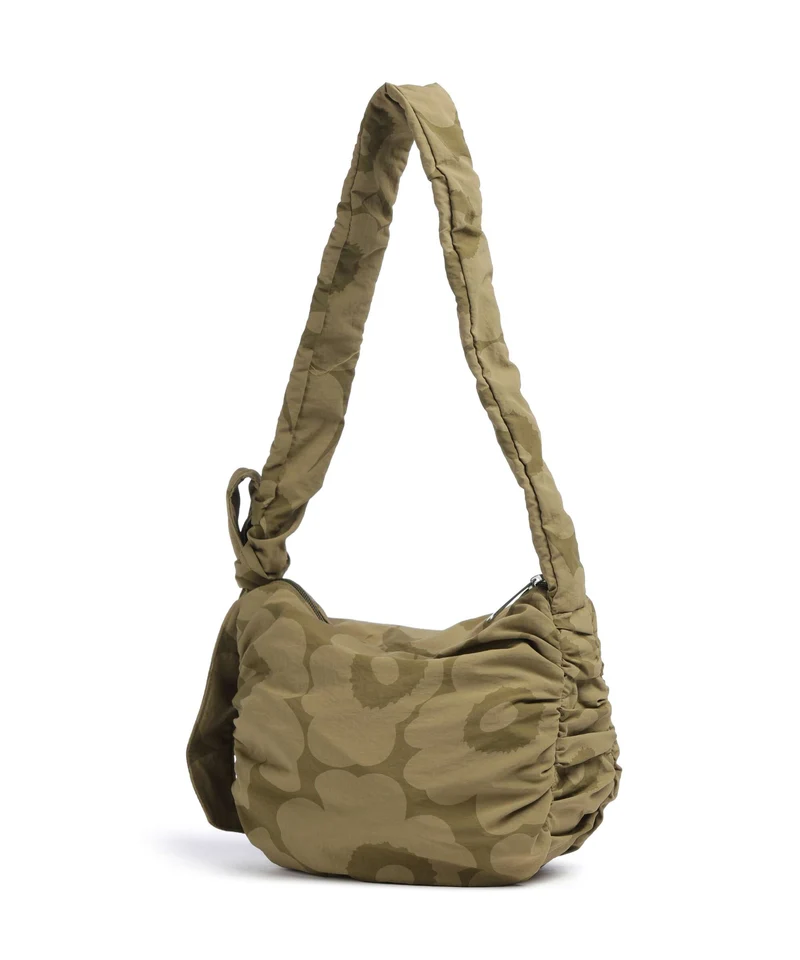Marimekko Utu M Unikko Bolso de hombro olive green/khaki green
