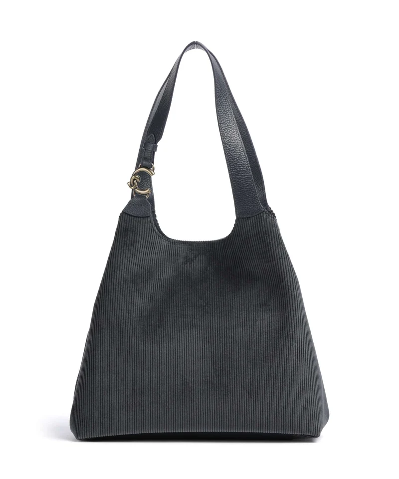 Coccinelle C-Easy Corduroy Bolsa shopping midnight blue