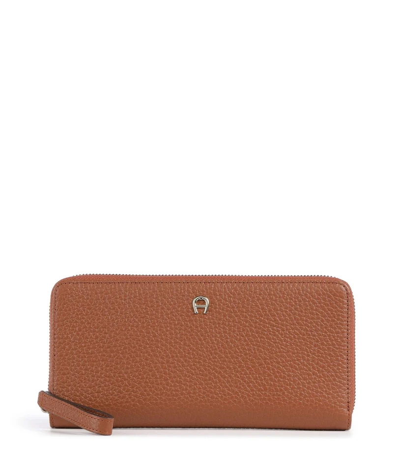 Aigner Pura Monedero cognac brown