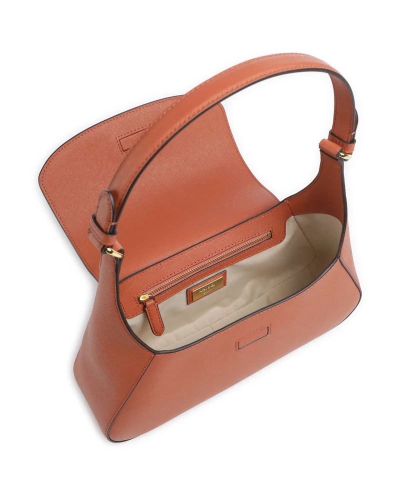 Lauren Ralph Lauren Schylar Medium Bolso de hombro red terracotta