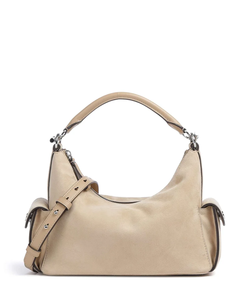 Lauren Ralph Lauren Blaike Small Bolso de hombro tan