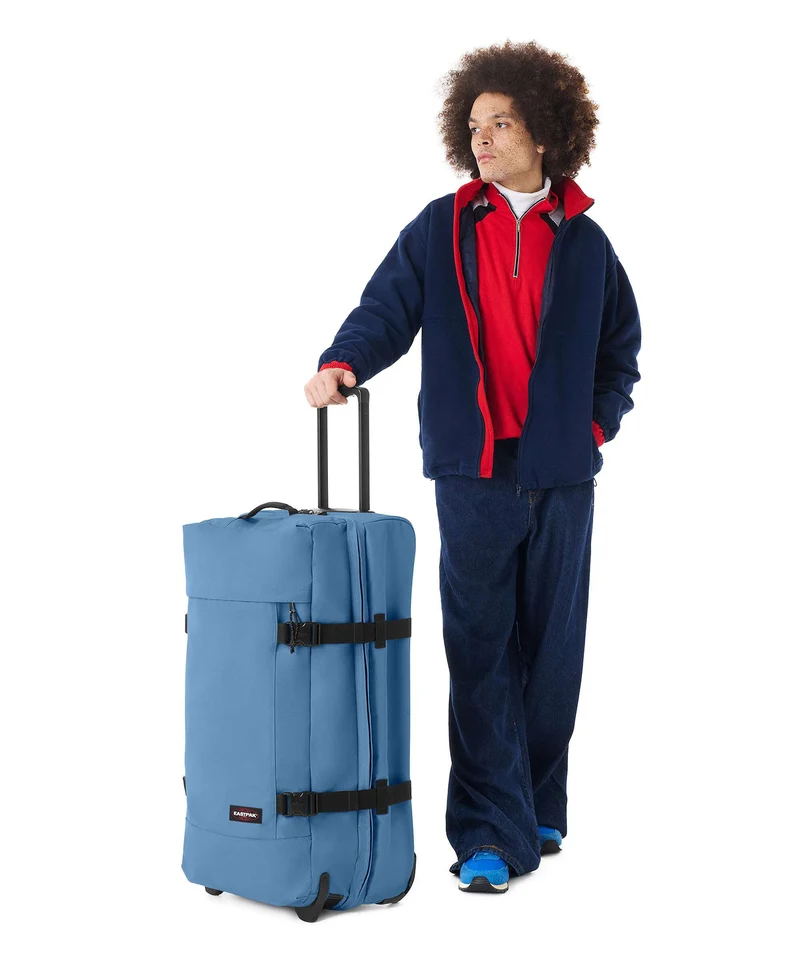 Eastpak Tranverz L Bolso de viaje con ruedas aviator blue