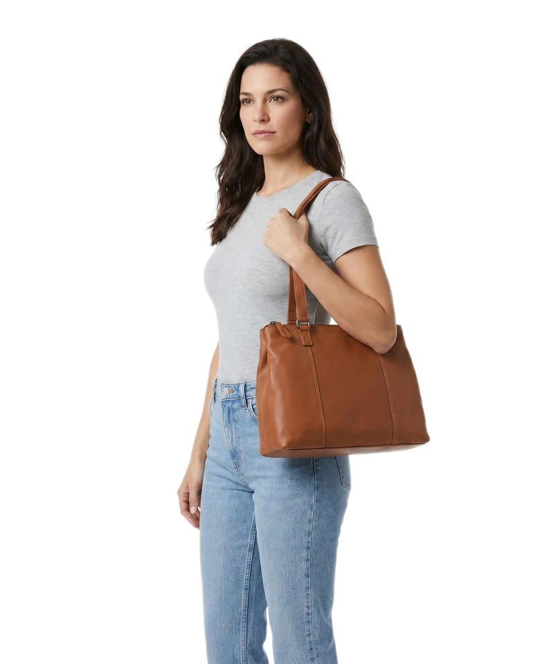 The Chesterfield Brand Serene Marvos Bolso de hombro cognac
