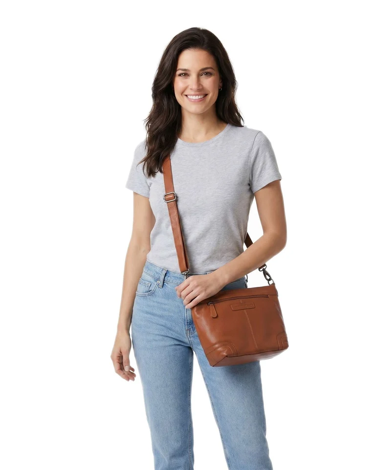 The Chesterfield Brand Serene Zarita Bolso de hombro cognac