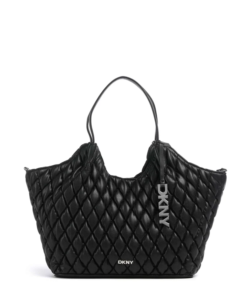 DKNY Paula Medium Bolsa shopping black/silver