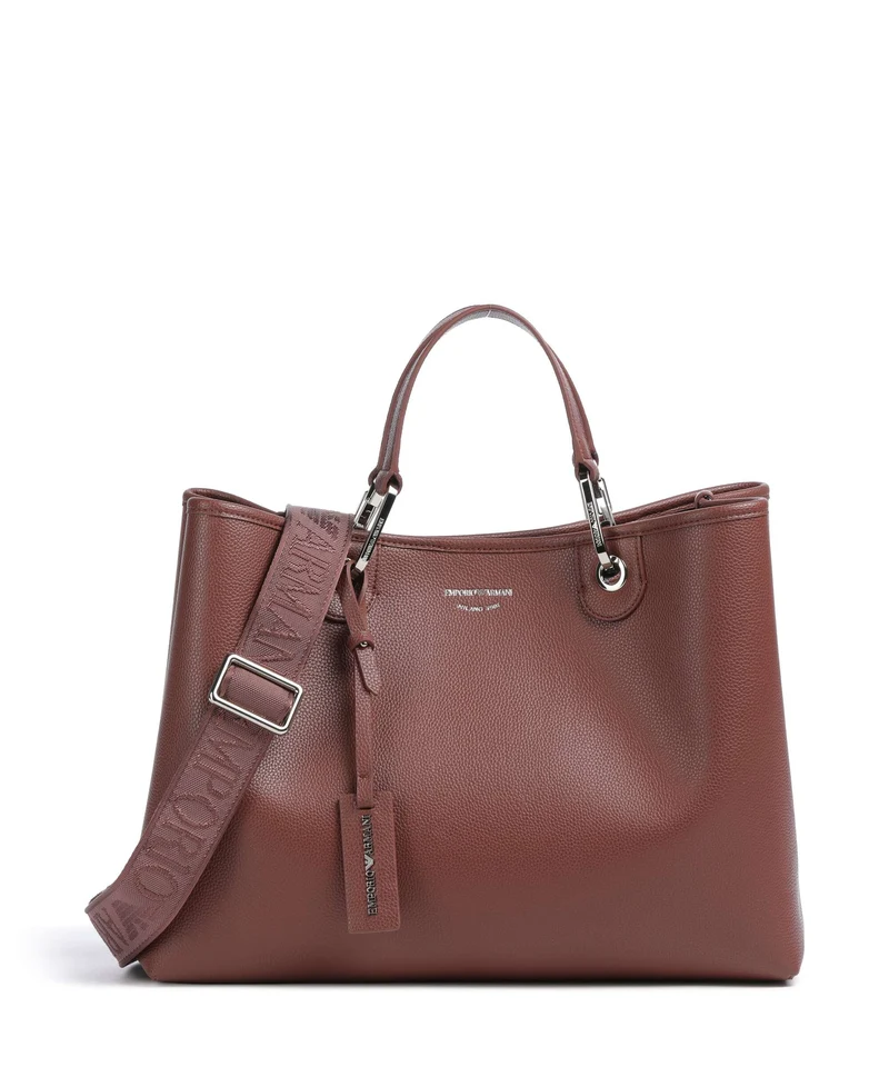 Emporio Armani My EA M Bolso de mano gianduia/navy