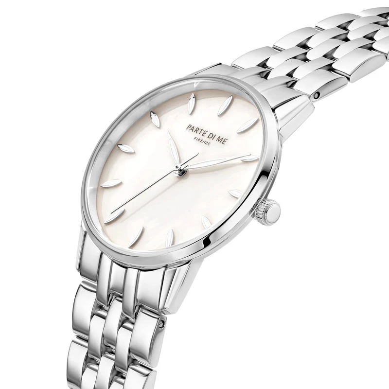 Parte Di Me Orologio rond dames horloge zilverkleurig PDM09041