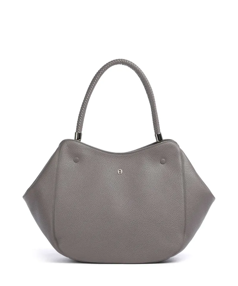 Aigner Carré Soft L Bolsa shopping ash grey