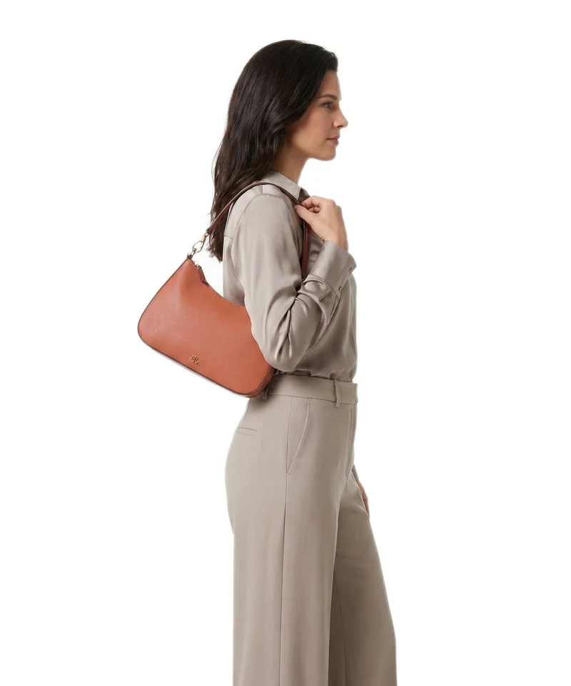 Lauren Ralph Lauren Danni 26 Bolso de hombro red terracotta