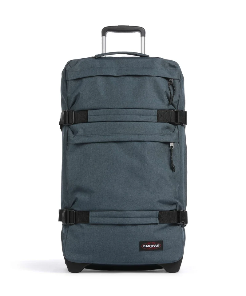 Eastpak Transit'R Plus Core M Bolso de viaje con ruedas triple denim