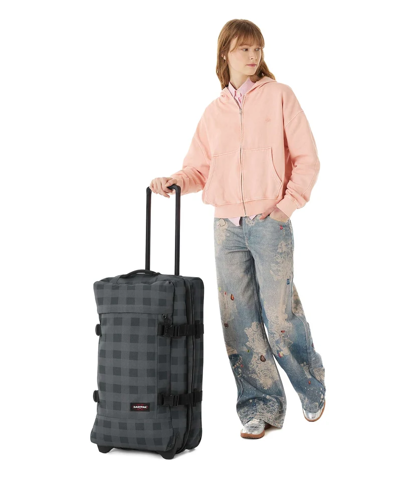 Eastpak Tranverz M Bolso de viaje con ruedas grey