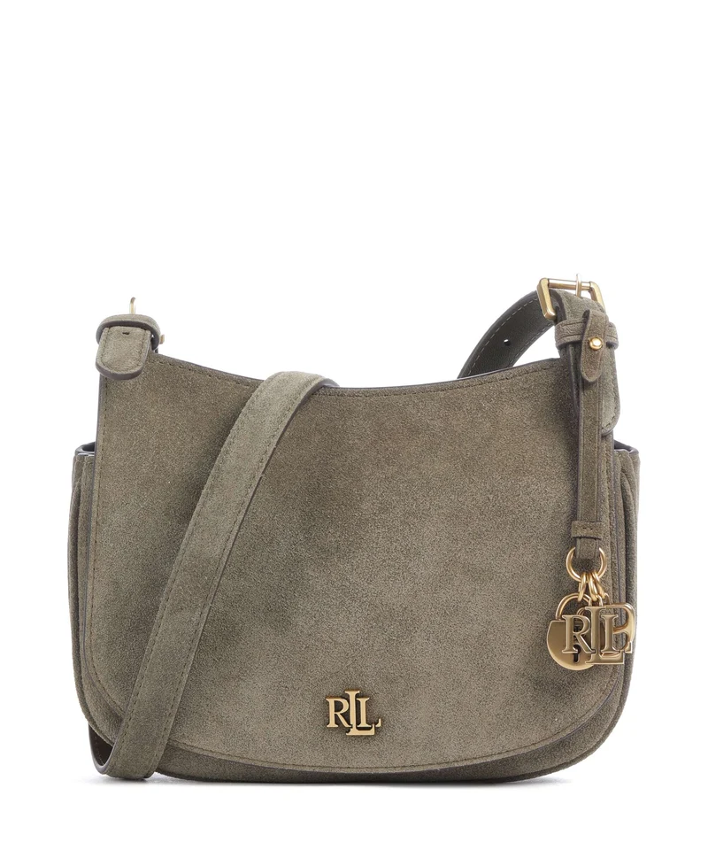 Lauren Ralph Lauren Marcy Medium Bandolera botanic green