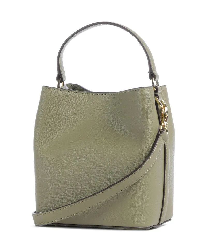 Lauren Ralph Lauren Reese Small Bucket bolso de mano sage green