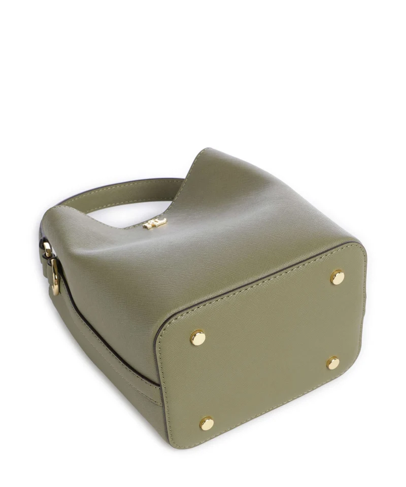 Lauren Ralph Lauren Reese Small Bucket bolso de mano sage green
