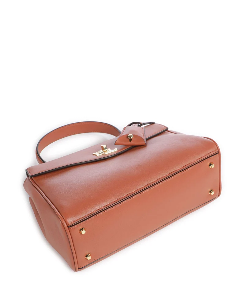 Lauren Ralph Lauren Farrah Small Bolso de mano red terracotta