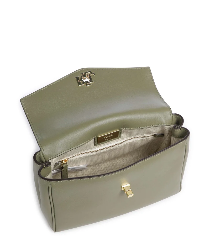 Lauren Ralph Lauren Farrah Small Bolso de mano sage green