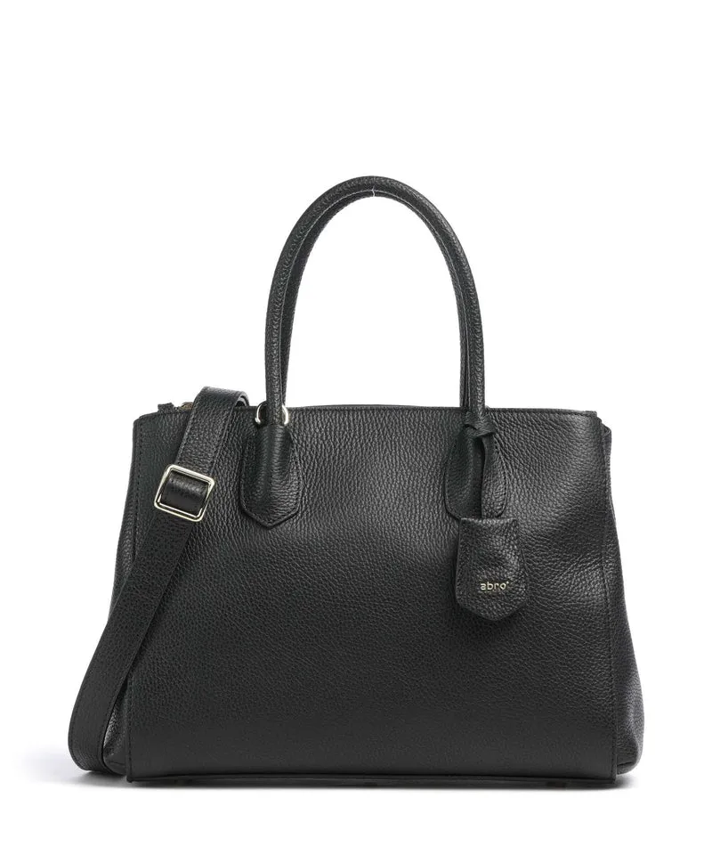 Abro Adria Busy Medium Bolso de mano black/gold